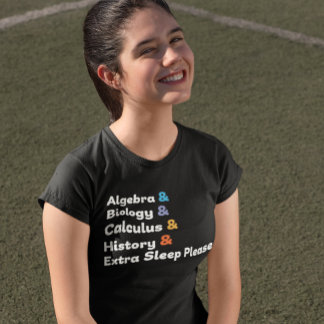 Ampersand Algebra Biologie | Funny | Zurück zur Sc T-Shirt