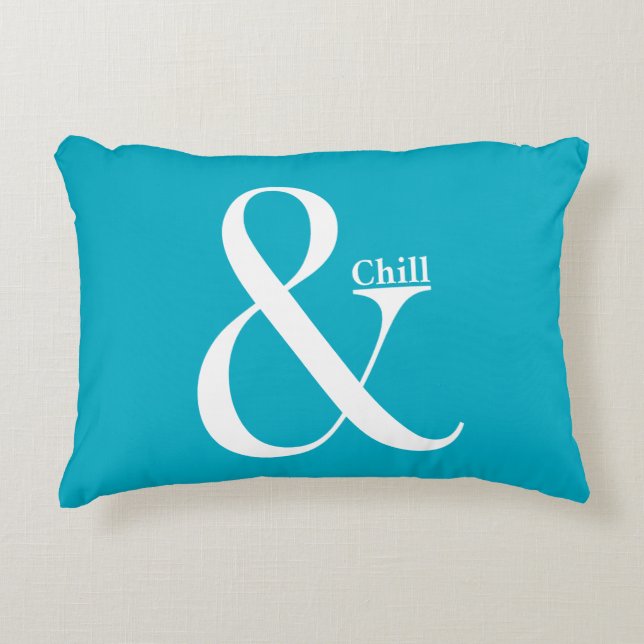 Ampersand Chill Dekokissen (Vorderseite)