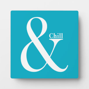 Ampersand Chill Fotoplatte
