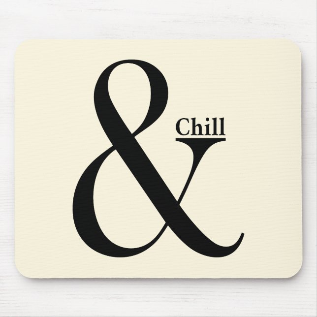 Ampersand Chill Mousepad (Vorne)