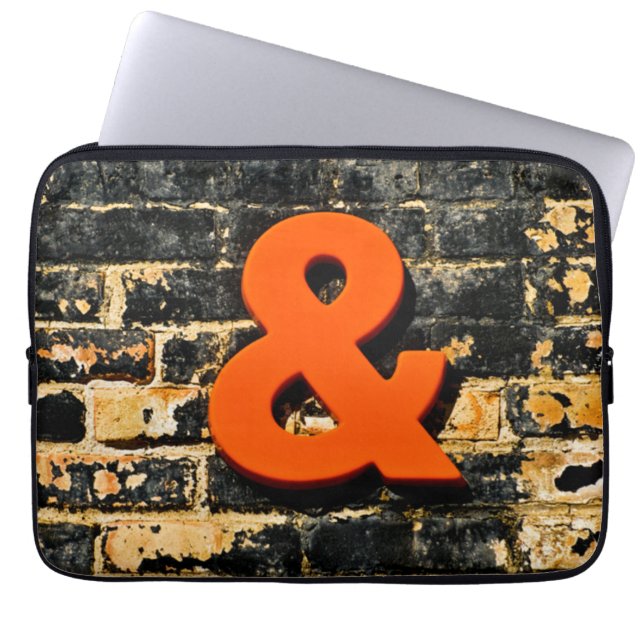 Ampersand die Joiner Laptopschutzhülle (Vorderseite)