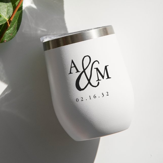 Ampersand-Monogramm-Gastgeschenk Hochzeit (Von Creator hochgeladen)