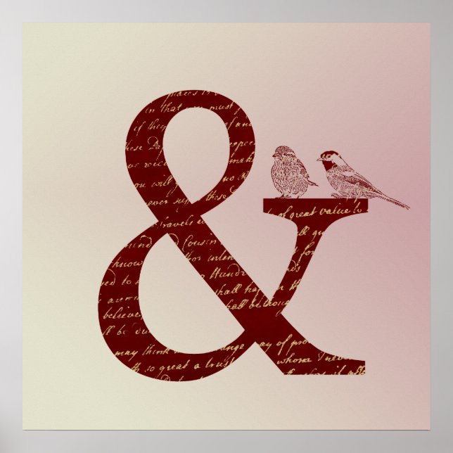 Ampersand Poster (Vorne)