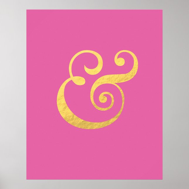 Ampersand Poster (Vorne)