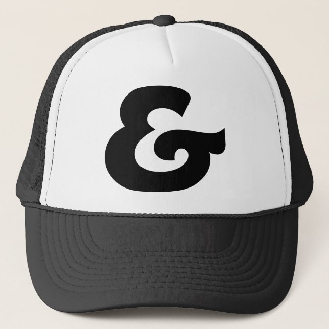 Ampersand Truckerkappe (Vorderseite)