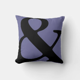 Ampersand Typ Kissen in Twilight