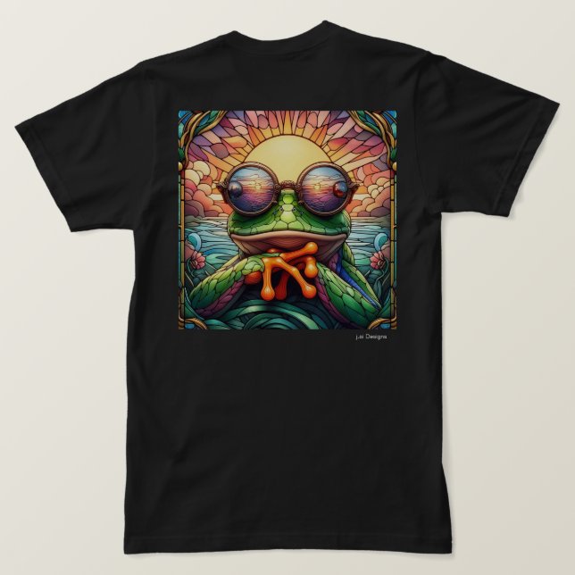 Amphibian Shades T - Shirt (Design Rückseite)