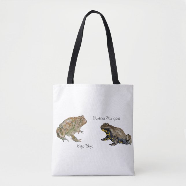 Amphibians, Reptiles & Insects Watercolor Tasche (Vorderseite)