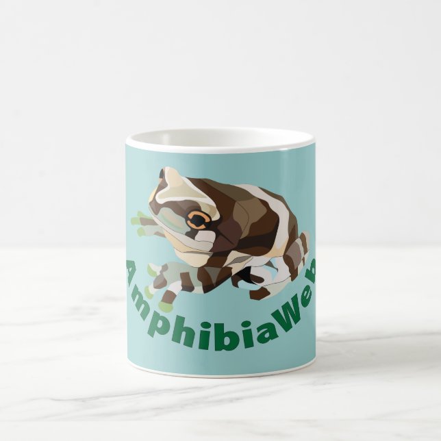 AmphibiaWeb Amazonas Milch-Frosch Colorblock Tasse (Mittel)