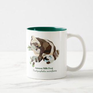 AmphibiaWeb Amazonas Milch-Frosch-Tasse Zweifarbige Tasse