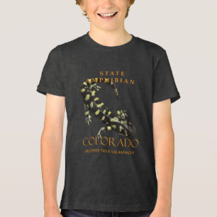 Amphibien in Colorado Der Barred Tiger Tri-Blend Shirt