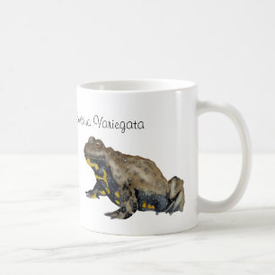 Amphibien, Reptilien und Insekten Aquarell Kaffeetasse