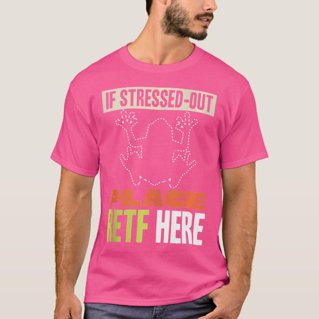 Amphibien von Red Mit Augen Tree Frog setzen hier  T-Shirt (Vorderseite)