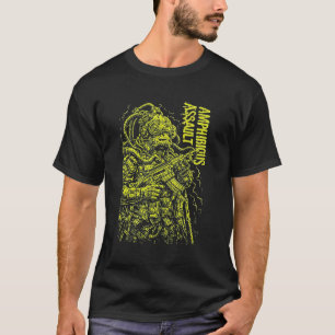 Amphibischer Sturmsoldat - Kunst der Tiefseekombin T-Shirt