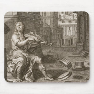 Amphion errichtet die Wände von Thebes durch die Mousepad