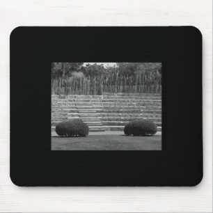 Amphitheater Bioparc Valencia Schwarz-Weiß Stic Mousepad