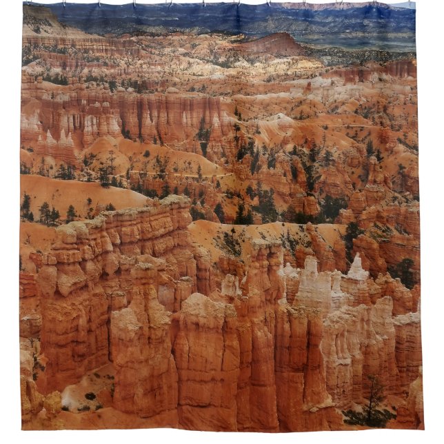 Amphitheater Bryce Canyon Nationalpark in Utah Duschvorhang (Vorderseite)