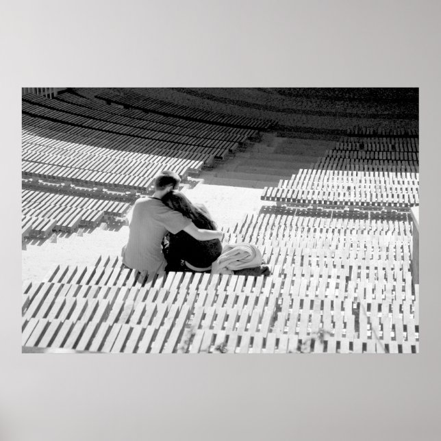Amphitheater mit Liebe Poster (Vorne)