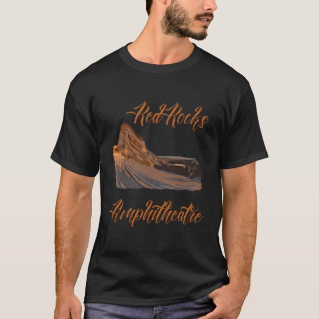Amphitheater Rocks Amphitheater T-Shirt (Vorderseite)
