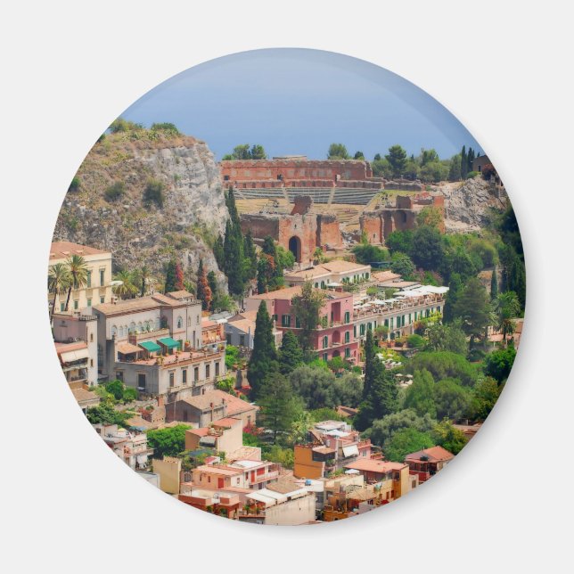 Amphitheater Taormina 4 Magnet (Vorne)