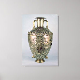 Amphora, Ende des 4. Jahrhunderts BC Leinwanddruck