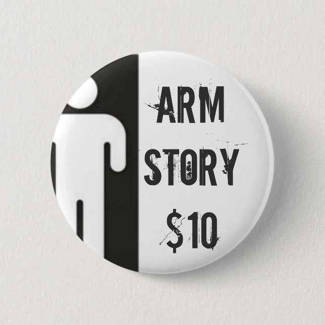 AMPMANlargedouble, Arm Story$10 Button (Vorderseite)