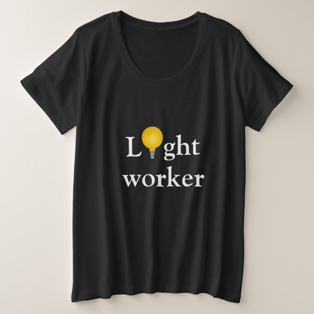Ampoule légère à énergie positive chemise foncée (Design devant)
