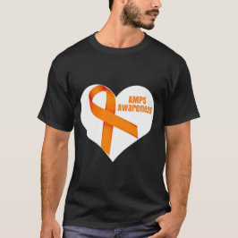 AMPS Awareness-heart-tee T-Shirt
