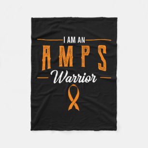 Amps Warrior Amplified Pain Syndrome Awareness Sup Fleecedecke