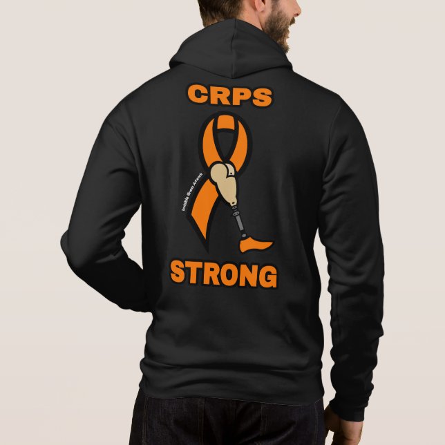 Amputee.. CRPS Hoodie (Rückseite)