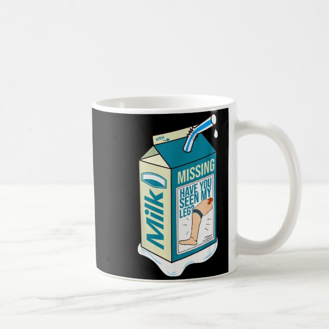 Amputee Funny Shirt Humor Quote Prosthetic Joke  Kaffeetasse (Rechts)