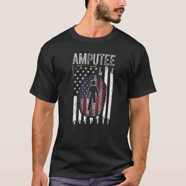 Amputee Humor Surgery Leg  Recovery T-Shirt (Vorderseite)