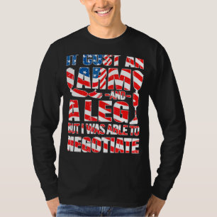Amputee kostet einen Arm und eine Beinveteranenamp T-Shirt