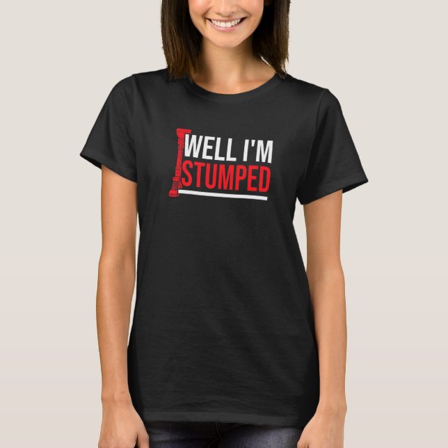 Amputee Spaß Stumped Leg Arm Funny Erholung T-Shirt (Vorderseite)