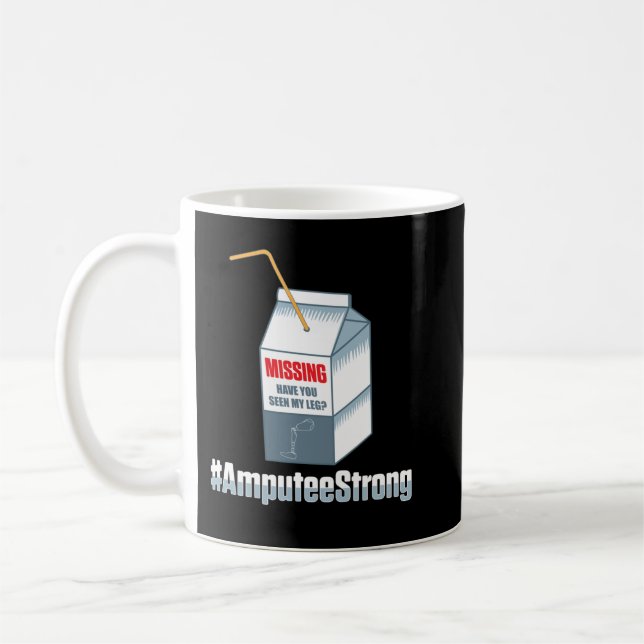 Amputee Spaß Vermisster Lengarm Funny Erholung Ges Kaffeetasse (Links)