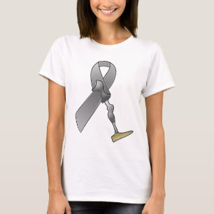 Amputiert-Bewusstseins-Band T-Shirt