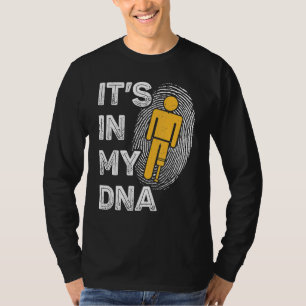 Amputierter - Lustig, es ist in meiner DNA Prothet T-Shirt