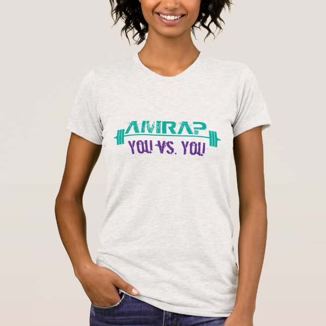 AMRAP - Sie gegen. Sie T-Shirt (Vorderseite)