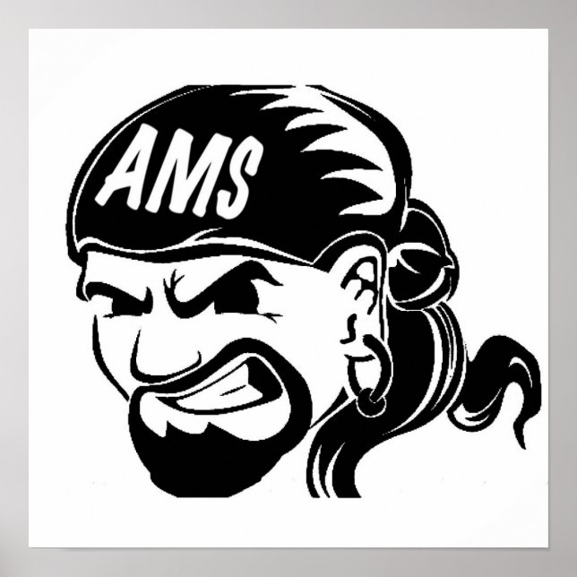 AMS Pirate Poster (Vorne)