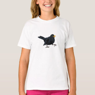 Amsel singt schöne Vogelgesänge T-Shirt