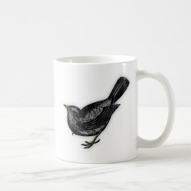 Amsel-Tasse Kaffeetasse (Rechts)
