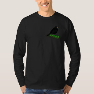 Amsel Vogel Vogel Vogelbeobachter Tier Biologe T-Shirt