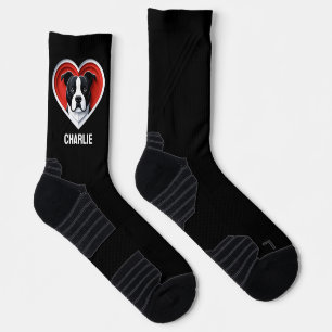 Amstaff American Staffordshire Terrier Dog Lover Socken