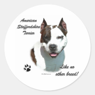 AmStaff wie keine andere Rasse - Aufkleber