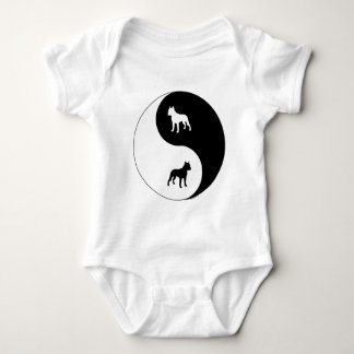 AmStaff Yin Yang Baby Strampler