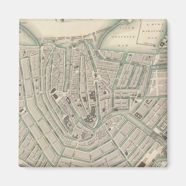 Amsterdam 2 magnet (Vorne)