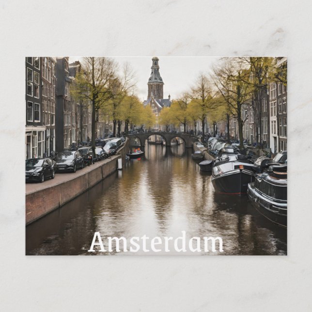 Amsterdam (2) postkarte (Vorderseite)