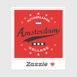 Amsterdam Aufkleber