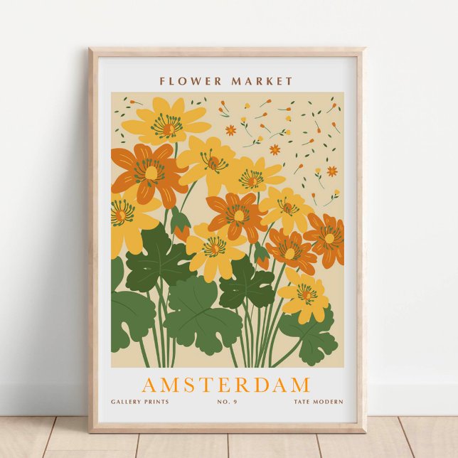 Amsterdam Blumenmarkt Botanisch Poster (Von Creator hochgeladen)