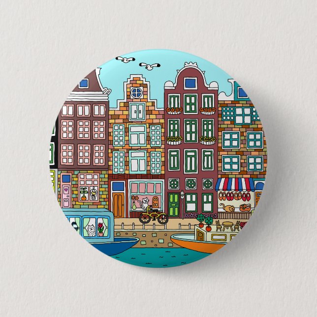 Amsterdam Button (Vorderseite)